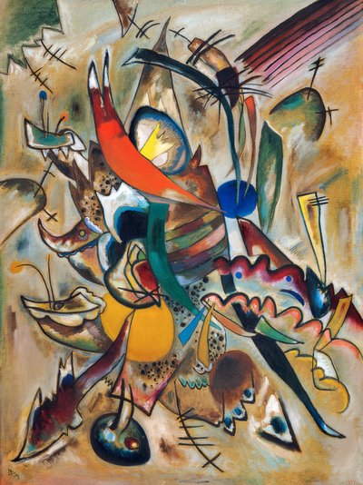 Dipinto con punti da Wassily Kandinsky