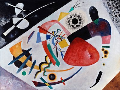 Punto rosso II, 1921 da Wassily Kandinsky