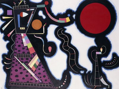 Il cerchio rosso; Der Rote Kreis da Wassily Kandinsky