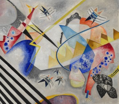 Centro bianco da Wassily Kandinsky