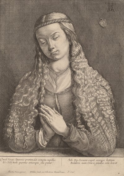 Katharine Furlegerin, 1646 da Wenceslaus Hollar