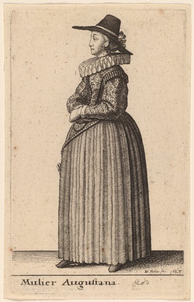 Mulier Augustana da Wenceslaus Hollar