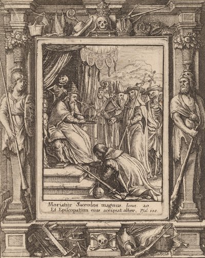 Il Papa da Wenceslaus Hollar