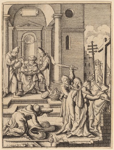 Il Lavaggio delle Mani da Wenceslaus Hollar