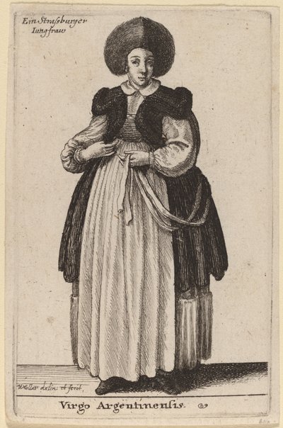 Virgo Argentinensis da Wenceslaus Hollar