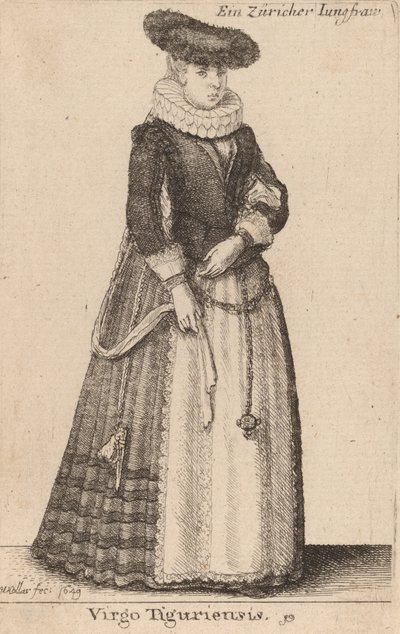 Virgo Tiguriensis da Wenceslaus Hollar