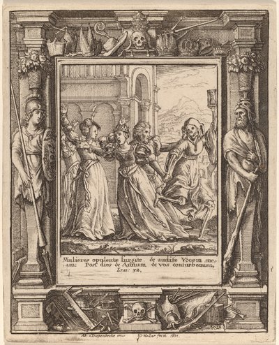 Regina da Wenceslaus Hollar after Hans Holbein the Younger after Abraham van Diepenbeeck