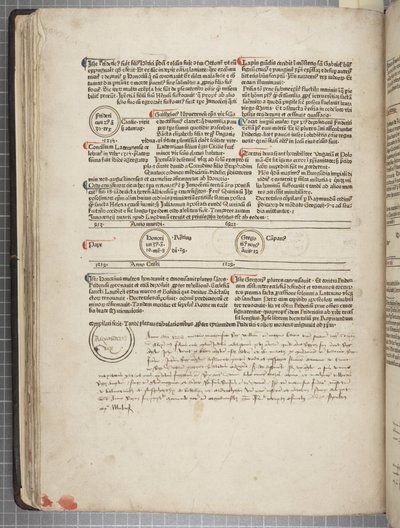 Fol 58 verso, Fasciculus Temporum da Werner Rolevinck