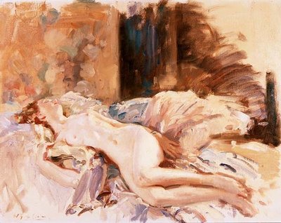 Nudo reclinato da Wilfred Gabriel de Glehn