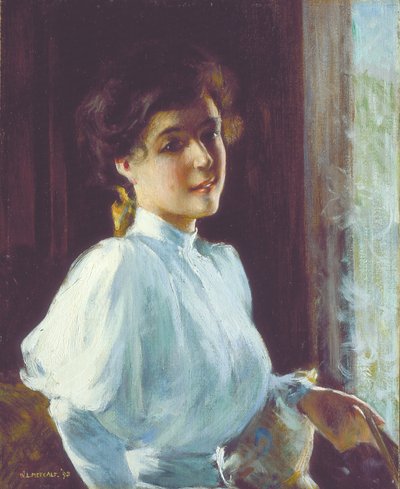 Una giovane donna da Willard Leroy Metcalf