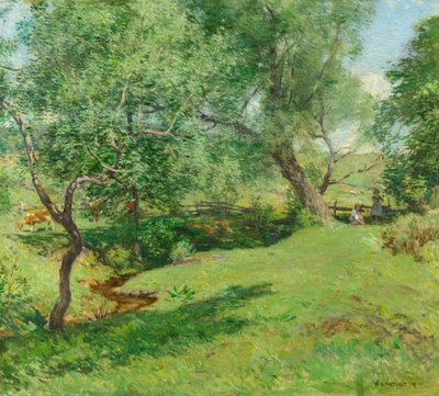 Pastorale di giugno da Willard Leroy Metcalf