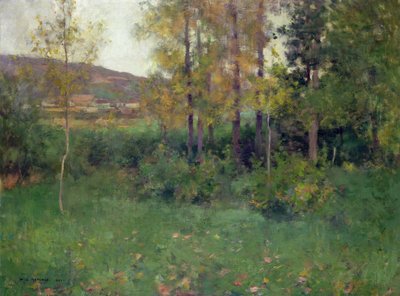 Paesaggio di primavera, Giverny da Willard Leroy Metcalf