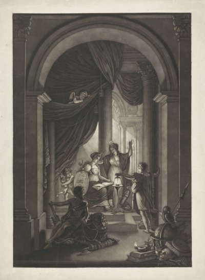 Allegoria sulla massoneria, ca. 1810-1840 da Willem Grebner