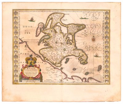 Rügen da: Theatrum Orbis Terrarum..., 1645 da Willem Janszoon Blaeu