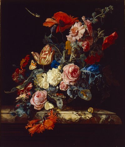 Un Vaso di Fiori da Willem van Aelst