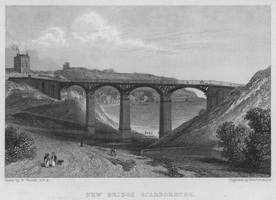 Nuovo ponte, Scarborough da William (after) Westall