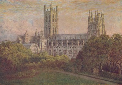 Cattedrale di Canterbury, 1910 da William Biscombe Gardner