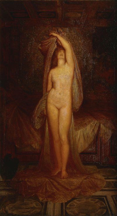 Una figura femminile allegorica da William Blake Richmond