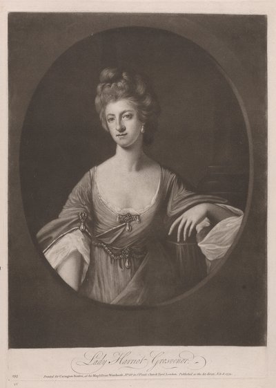 Lady Harriot Grosvenor da William Dickinson