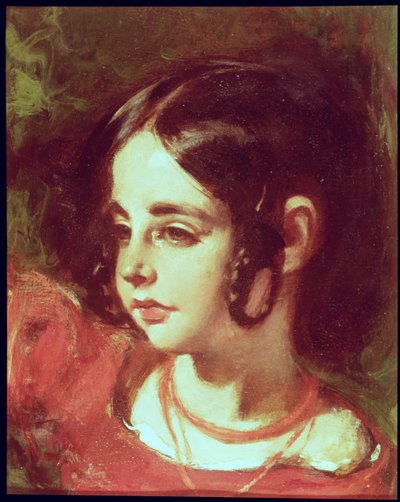 Testa di una ragazza da William Etty