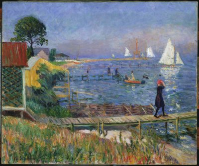 Bagnanti a Bellport da William Glackens