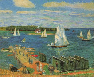 Mahone Bay da William Glackens