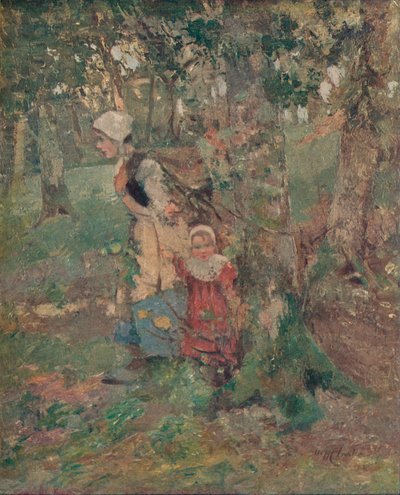 Il bordo del bosco, c1916 da William Hanna Clarke