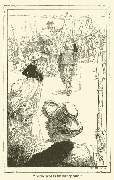 Illustrazione per Don Chisciotte da William Heath Robinson