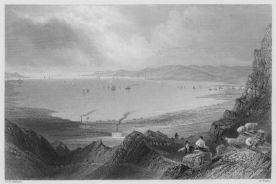 Belfast Lough (incisione) da William Henry (after) Bartlett