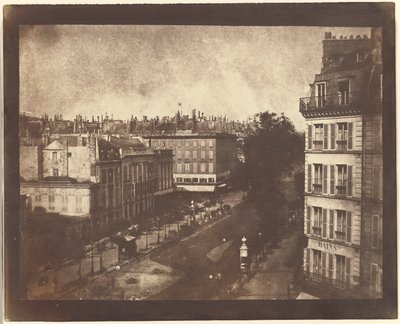 Veduta aerea di Parigi da William Henry Fox Talbot