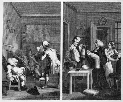 Frontespizio a Tristram Shandy da William Hogarth