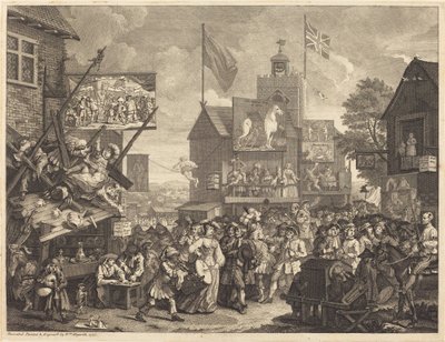 Fiera di Southwark da William Hogarth