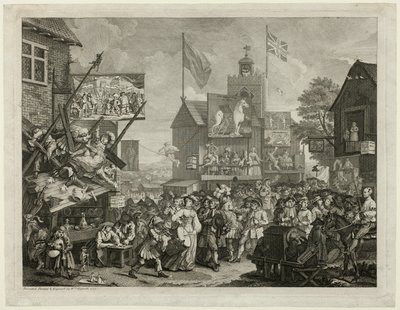 Fiera di Southwark da William Hogarth