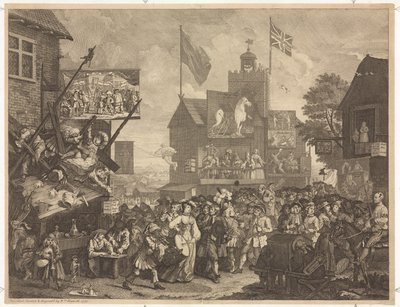 Fiera di Southwark da William Hogarth