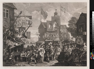 Fiera di Southwark da William Hogarth