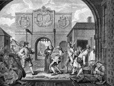 Le porte di Calais di William Hogarth da William Hogarth