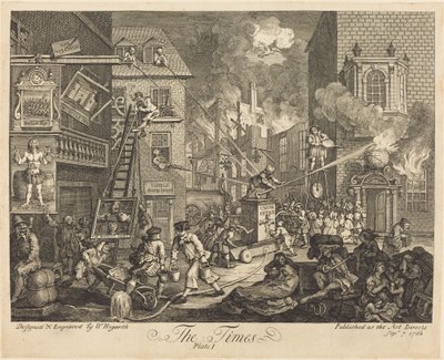 I Tempi, pl.1 da William Hogarth