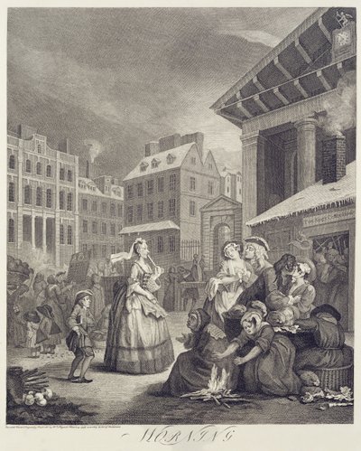 Tempi del Giorno: Mattina da William Hogarth