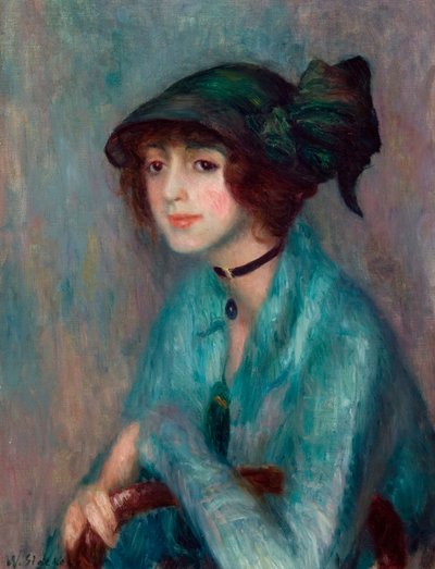 La bruna da William James Glackens