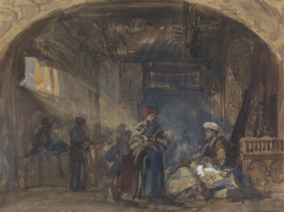 Bazar del Cairo da William James Muller