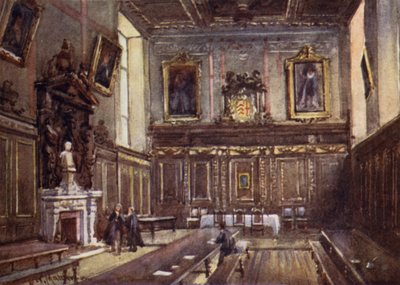 La Sala del Clare College da William Matthison