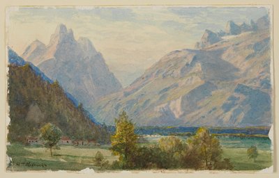 Studio di Paesaggio, Norvegia da William Trost Richards