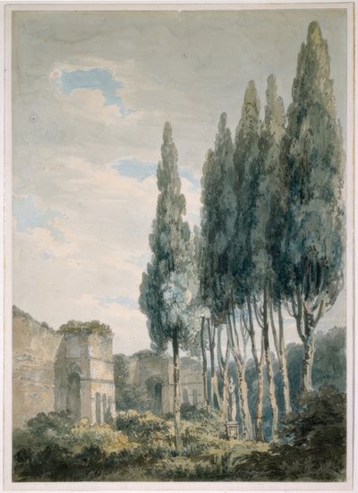 Nei giardini Ludovisi, Roma da Joseph Mallord William Turner