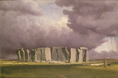 Stonehenge: Giorno Tempestoso da Joseph Mallord William Turner