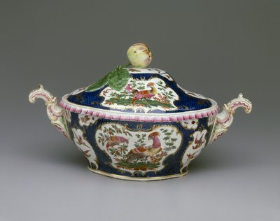 Zuppiera, c.1780 da Worcester Porcelain Manufactory