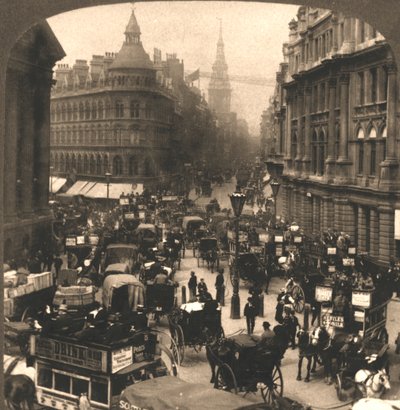 Cheapside, Londra, 1896 da Works and Sun Sculpture Studios