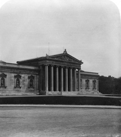 La Glyptothek, Monaco di Baviera, Germania, c1900 da Wurthle and Sons