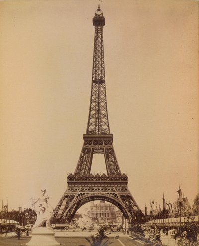 Torre Eiffel, Esposizione di Parigi da . .