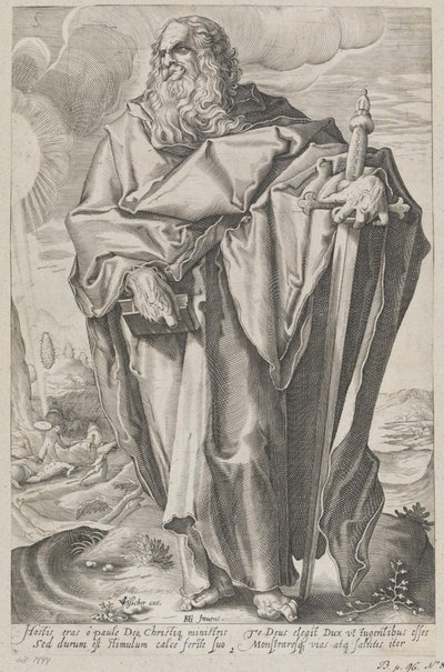 San Paolo da after Hendrick Goltzius