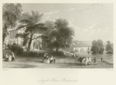 Asgill House, Richmond da after Thomas Allom